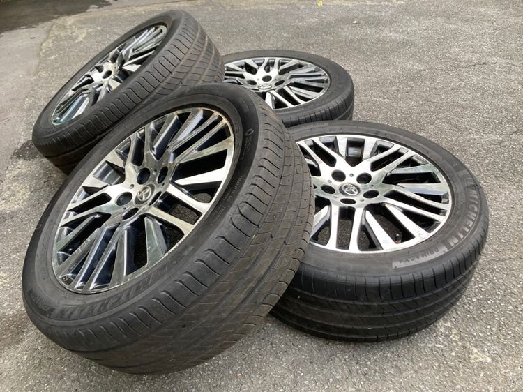ล้อ Toyota Alphard Velfire 30 รุ่นTop SC 18 นิ้ว 5 รู 114 ล้อเดิมสภาพดี ไม่เคยซ่อม พร้อมยาง Michelin 235 50 18 ปลายปี2021 รูปที่ 13