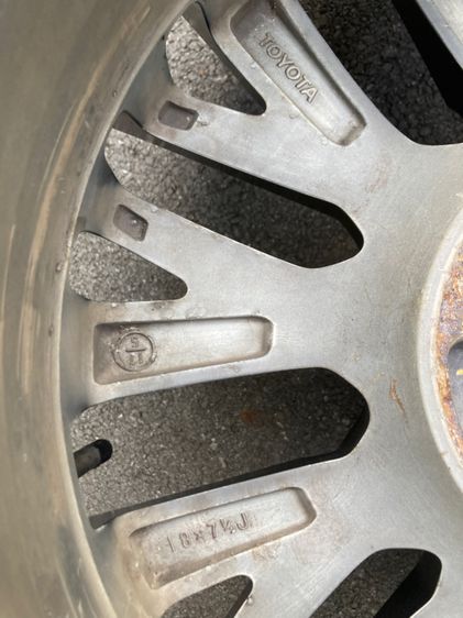 ล้อ Toyota Alphard Velfire 30 รุ่นTop SC 18 นิ้ว 5 รู 114 ล้อเดิมสภาพดี ไม่เคยซ่อม พร้อมยาง Michelin 235 50 18 ปลายปี2021 รูปที่ 12