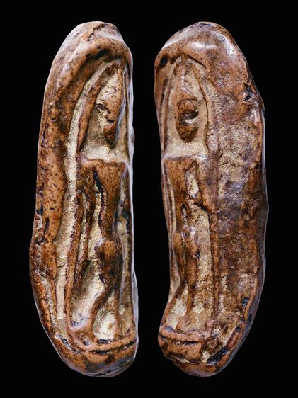 สวยมาก ให้เช่าบูชา พระกำแพงลีลา เม็ดขนุน กรุลานทุ่งเศรษฐี จ.กำแพงเพชร เนื้อดิน รูปที่ 13