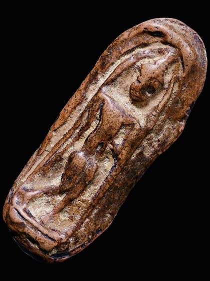 สวยมาก ให้เช่าบูชา พระกำแพงลีลา เม็ดขนุน กรุลานทุ่งเศรษฐี จ.กำแพงเพชร เนื้อดิน รูปที่ 6