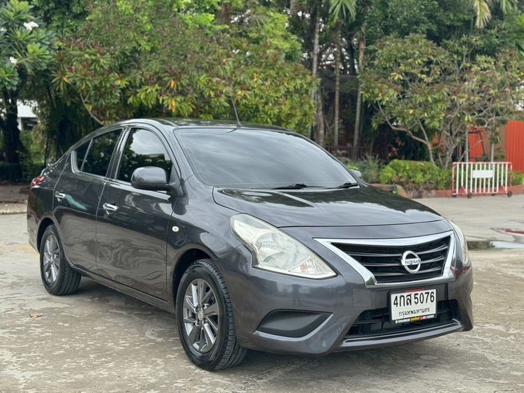Nissan Almera 2015 1.2 E Sedan เบนซิน ไม่ติดแก๊ส เกียร์อัตโนมัติ เทา รูปที่ 2