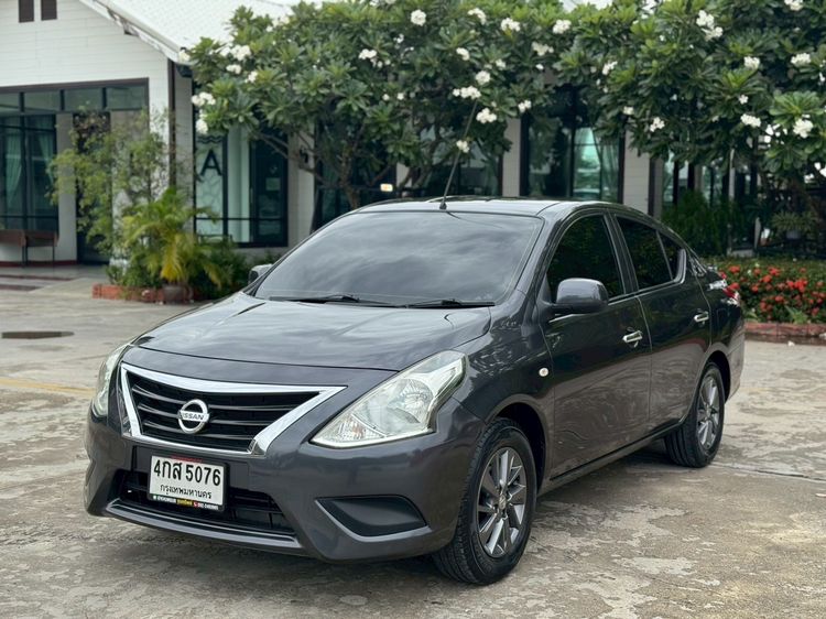 Nissan Almera 2015 1.2 E Sedan เบนซิน ไม่ติดแก๊ส เกียร์อัตโนมัติ เทา