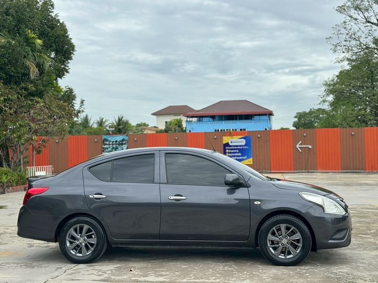 Nissan Almera 2015 1.2 E Sedan เบนซิน ไม่ติดแก๊ส เกียร์อัตโนมัติ เทา รูปที่ 4