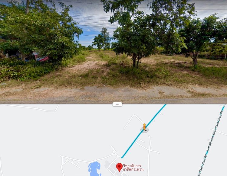 ไม่ใช่ ขายที่ดินขอนแก่น สวย 100 ตรว อ.กระนวน ที่ดิน หน้ากว้าง 13-14 เมตร มีโฉนด รูปที่ 2