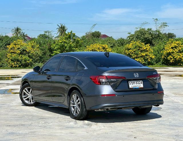 Honda Civic 2024 1.5 EL+ Sedan เบนซิน ไม่ติดแก๊ส เกียร์อัตโนมัติ เทา รูปที่ 4