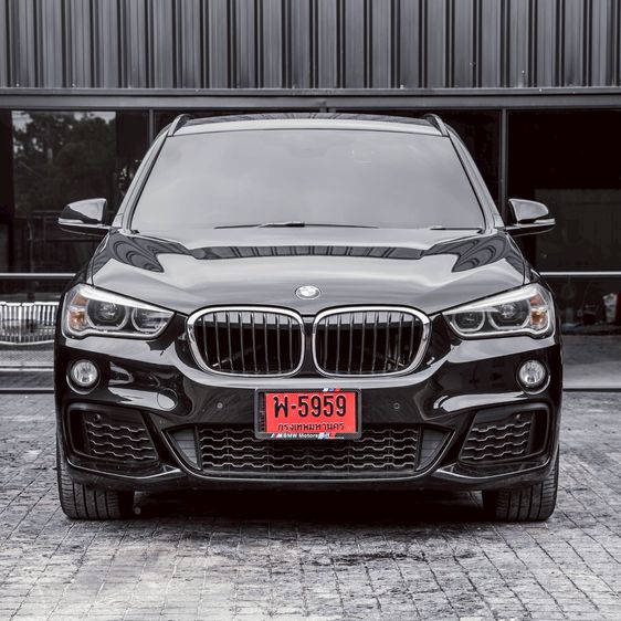BMW X1 2017 2.0 sDrive18d M Sport Utility-car ดีเซล ไม่ติดแก๊ส เกียร์อัตโนมัติ ดำ รูปที่ 2