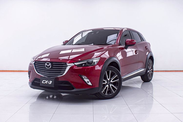 Mazda CX-3 2017 2.0 SP Sedan เบนซิน ไม่ติดแก๊ส เกียร์อัตโนมัติ แดง