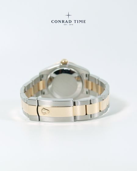 Rolex Datejust 178343 Olive Green Roman Dial Two-Tone Oyster 2018 31mm. Fullset 99 รูปที่ 7