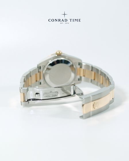 Rolex Datejust 178343 Olive Green Roman Dial Two-Tone Oyster 2018 31mm. Fullset 99 รูปที่ 12