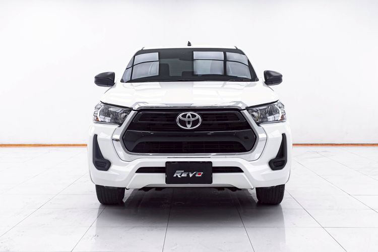 Toyota Hilux Revo 2021 2.4 Z Edition Entry Pickup ดีเซล ไม่ติดแก๊ส เกียร์ธรรมดา ขาว รูปที่ 4