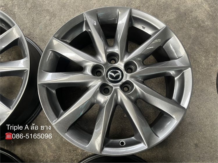 ✨ล้อแม็ก 5รู114✨Mazda 3 ขอบ 18 สีไฮเปอร์💖สวยกริ๊บ💖 รูปที่ 5