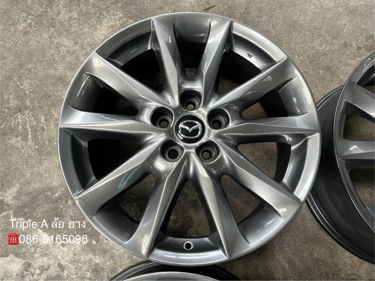 ✨ล้อแม็ก 5รู114✨Mazda 3 ขอบ 18 สีไฮเปอร์💖สวยกริ๊บ💖 รูปที่ 4