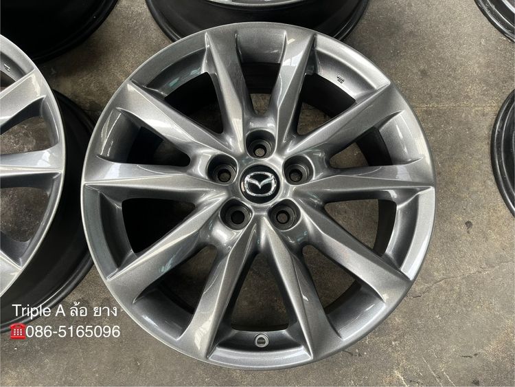 ✨ล้อแม็ก 5รู114✨Mazda 3 ขอบ 18 สีไฮเปอร์💖สวยกริ๊บ💖 รูปที่ 3