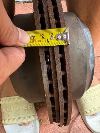 จานและผ้าเบรค H1 มิวสเปค รูปที่ 4