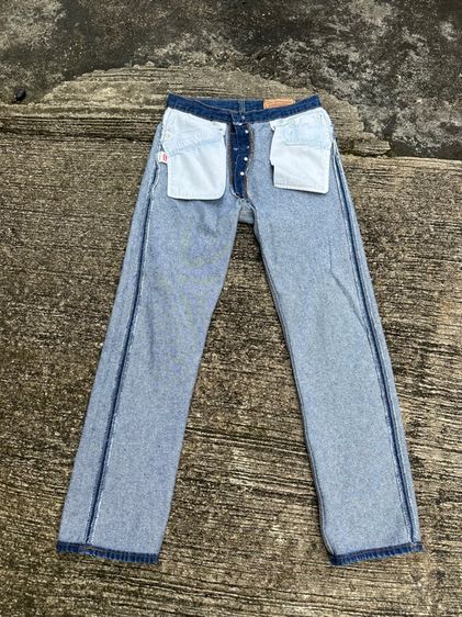 Vintage Levi’s 501 หมึกแดง ก้านดำ เมกา รูปที่ 12