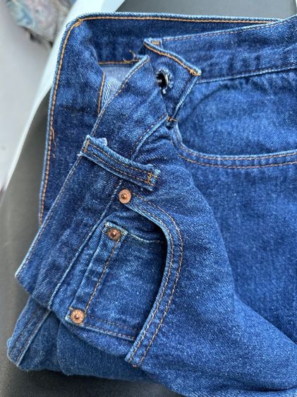 Vintage Levi’s 501 หมึกแดง ก้านดำ เมกา รูปที่ 16