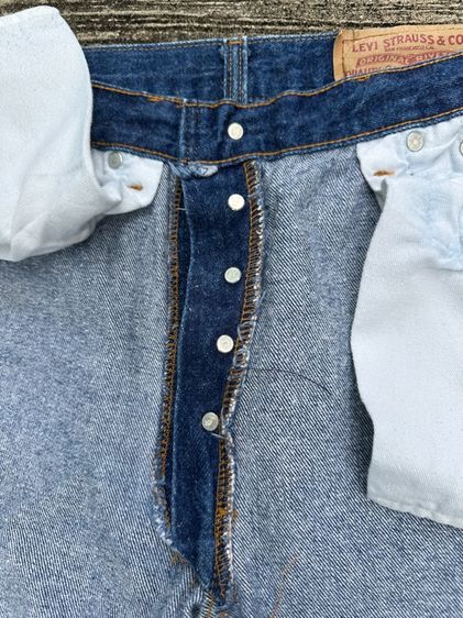 Vintage Levi’s 501 หมึกแดง ก้านดำ เมกา รูปที่ 15