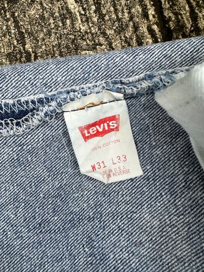 Vintage Levi’s 501 หมึกแดง ก้านดำ เมกา รูปที่ 13