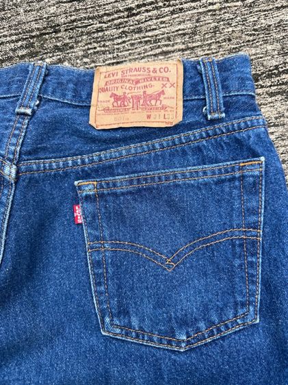 Vintage Levi’s 501 หมึกแดง ก้านดำ เมกา รูปที่ 9