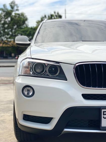 BMW X3 2012 2.0 xDrive20d Highline 4WD Utility-car ดีเซล ไม่ติดแก๊ส เกียร์อัตโนมัติ ขาว รูปที่ 3