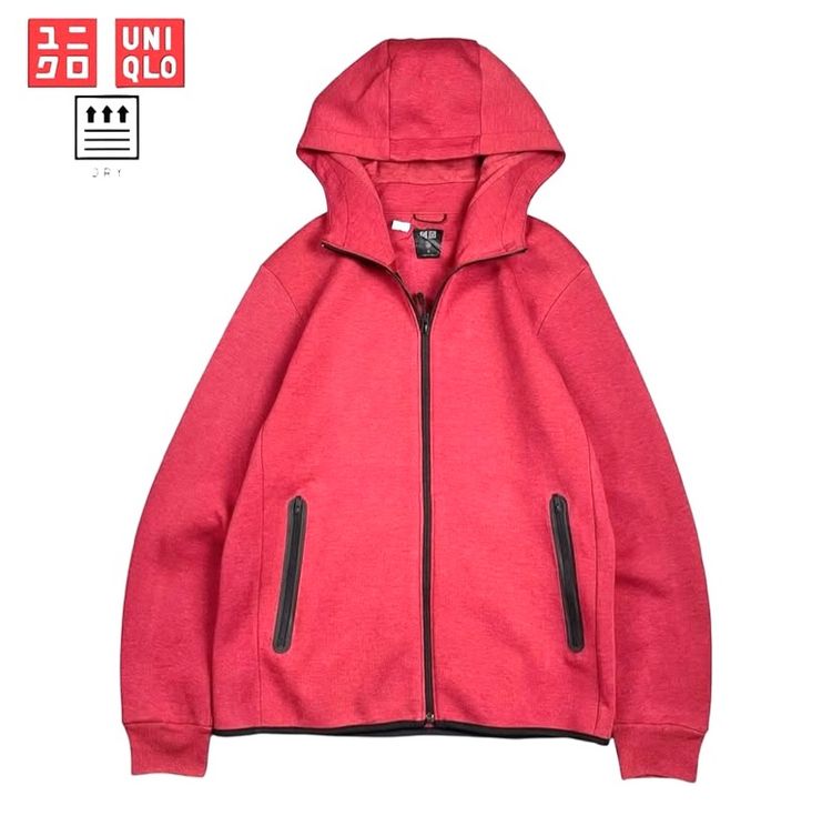 แดง แขนยาว เสื้อแจ็คเก็ต | เสื้อคลุม อื่นๆ เสื้อ Uniqlo