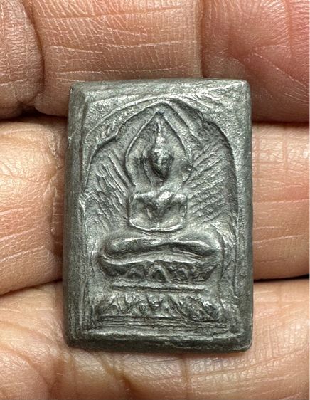 พระประภามลฑล  ลป.ศุข เนื้อสัมฤทธิ์เงิน