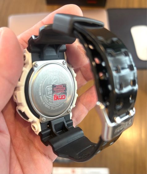 G-SHOCK หายาก GA-100 สีขาวเข็มเหลือง พร้อมกล่อง ซื้อศูนย์ไทย รูปที่ 5