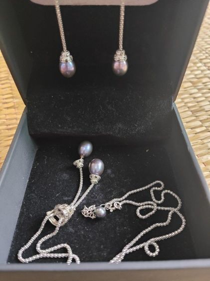 ชุดสร้อยมุกแท้💯AA รูปที่ 8