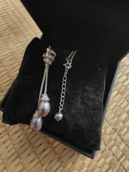 ชุดสร้อยมุกแท้💯AA รูปที่ 16