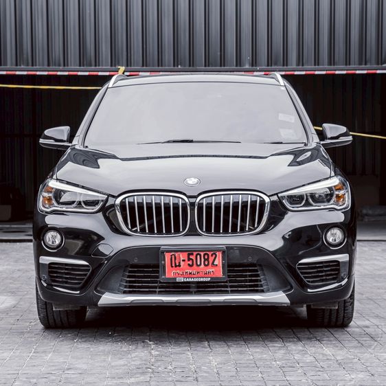 BMW X1 2017 2.0 sDrive18d xLine Utility-car ดีเซล ไม่ติดแก๊ส เกียร์อัตโนมัติ ดำ รูปที่ 2