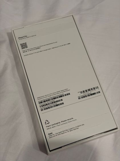 iphone 17 Pro Silver 256gb มือ1 รูปที่ 2