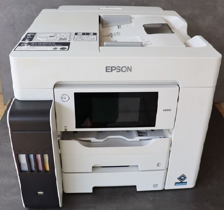 พริ้นเตอร์อิงค์เจ็ทมัลติฟังก์ชั่น EPSON L6550 + Ink Tank