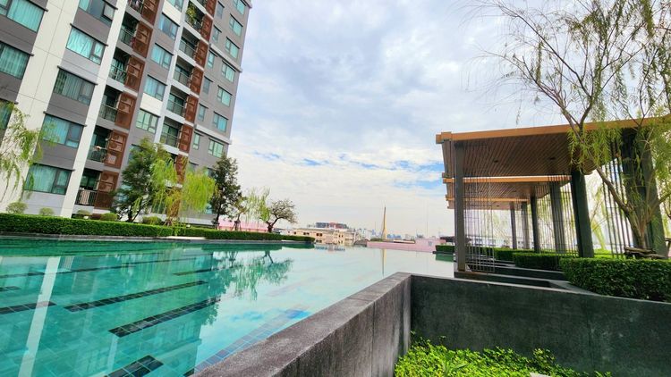 มีบางส่วน Life ปิ่นเกล้า คอนโด ติดสถานี MRT บางยี่ขัน ไม่เคยมีใครเข้าอยู่มาก่อน