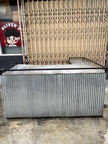 อุปกรณ์ครัว เตรียมอาหาร คีออสขายของ เคาเตอร์ขายของ เตาสเต็กสแตนเลส