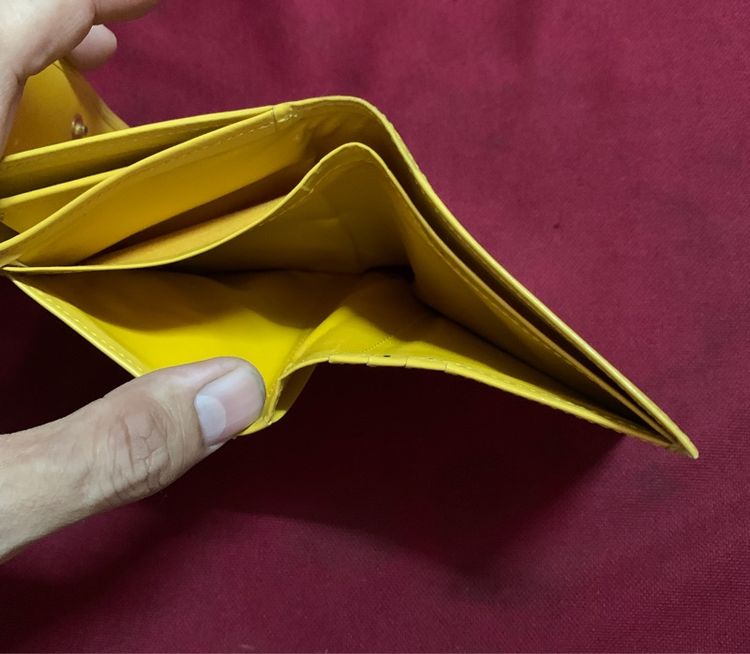 กระเป๋าสตางค์ สีเหลือง  รูปที่ 5