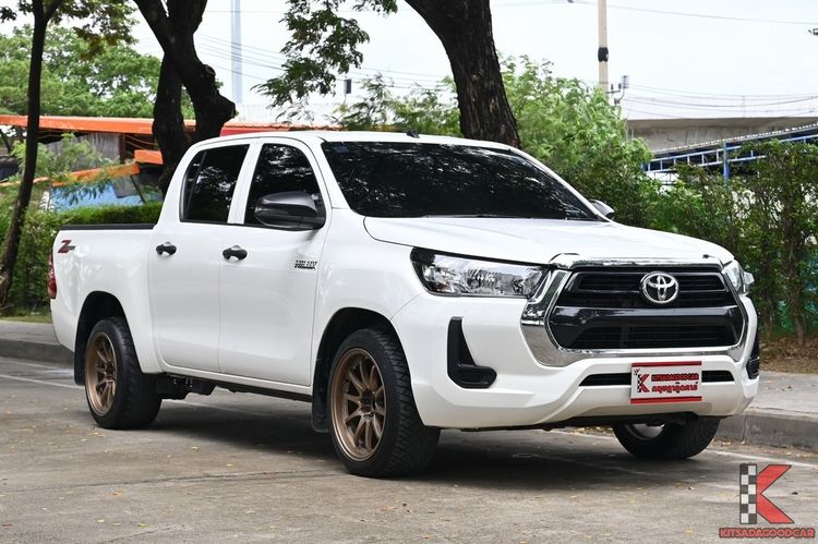 Toyota Hilux Revo 2021 2.4 Z Edition Entry Pickup ดีเซล ไม่ติดแก๊ส เกียร์อัตโนมัติ ขาว