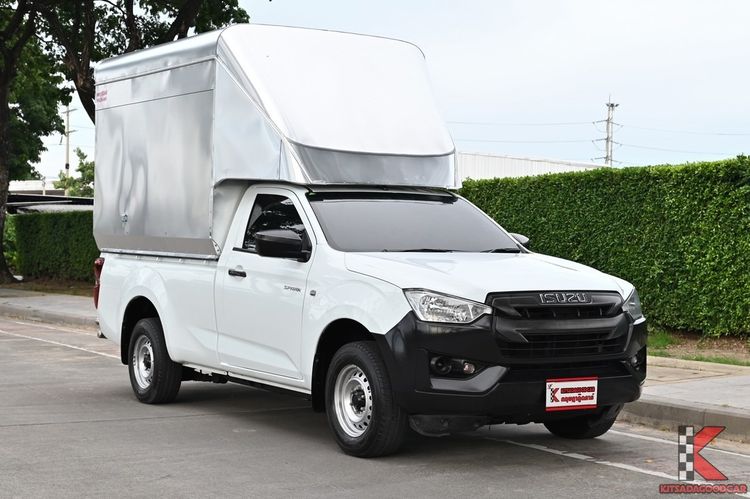 รถ Isuzu D-MAX 1.9 B สี ขาว