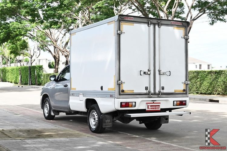 Toyota Hilux Revo 2021 2.4 Entry Pickup ดีเซล ไม่ติดแก๊ส เกียร์ธรรมดา ขาว รูปที่ 3