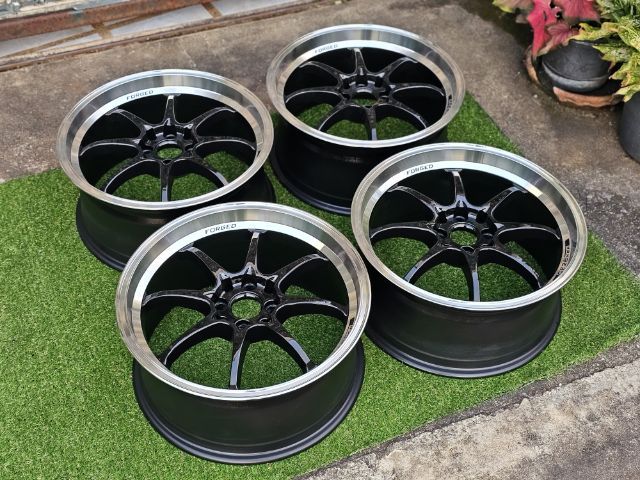 CE28 KCR งาน K-Speed 
ขอบ 17 x 8 ET 35
4รู100-4รู114.3 pcd. รูปที่ 3