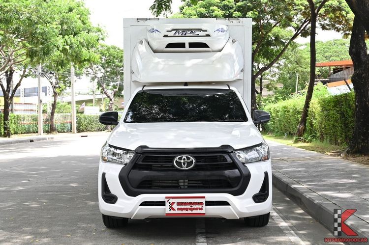 Toyota Hilux Revo 2020 2.4 Entry Pickup ดีเซล ไม่ติดแก๊ส เกียร์ธรรมดา ขาว รูปที่ 2