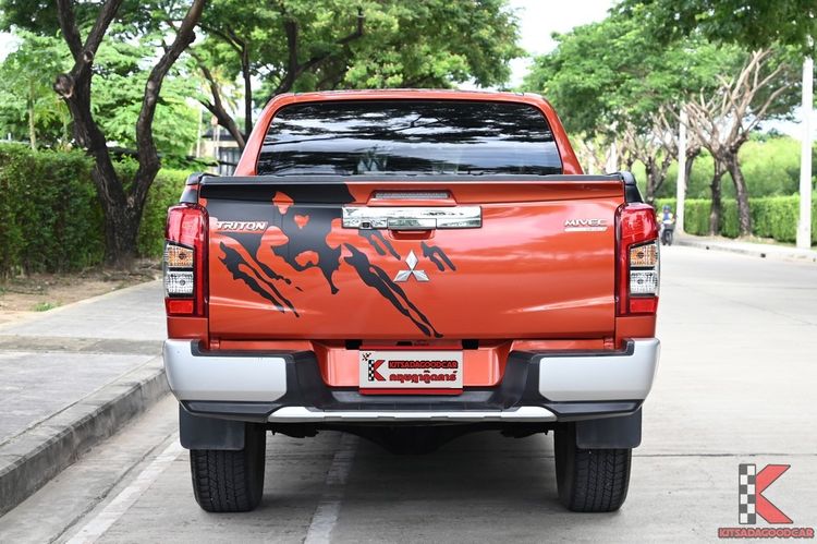 Mitsubishi Triton 2019 2.4 GLS Plus Pickup ดีเซล ไม่ติดแก๊ส เกียร์อัตโนมัติ ส้ม รูปที่ 4