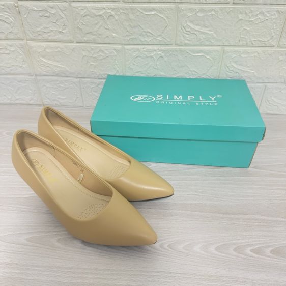 รองเท้าส้นสูง เนื้อ หนังสังเคราะห์ UK 3.5 | EU 36 | US 5 อื่นๆ รองเท้าคัชชูผู้หญิง SIMPLY แท้ size36