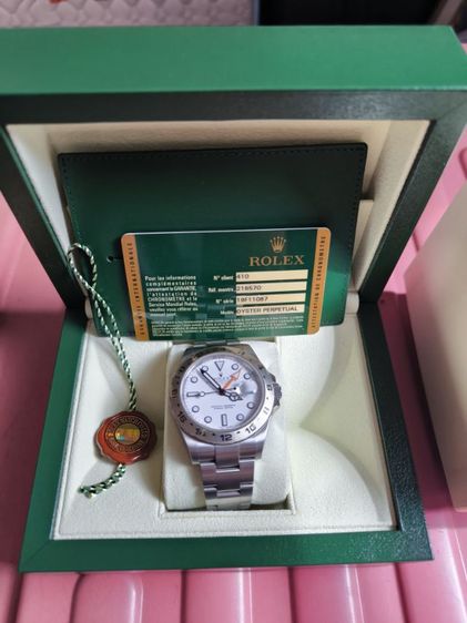 Rolex Explorer ii หน้าขาว เหมือนมือหนึ่ง รูปที่ 7