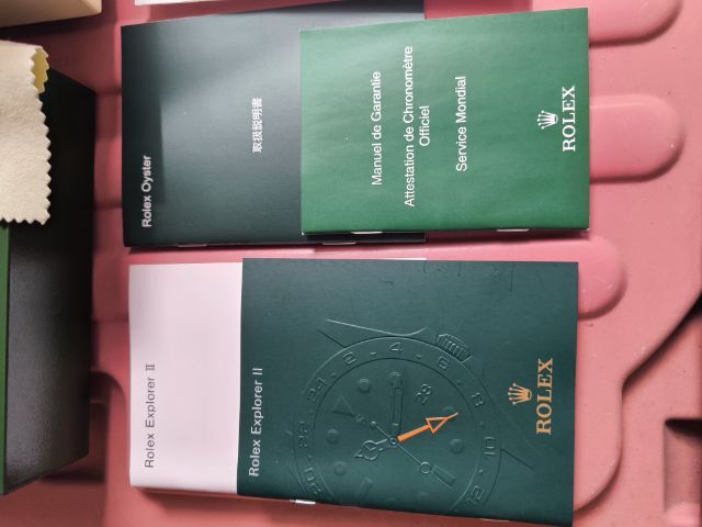 Rolex Explorer ii หน้าขาว เหมือนมือหนึ่ง รูปที่ 11