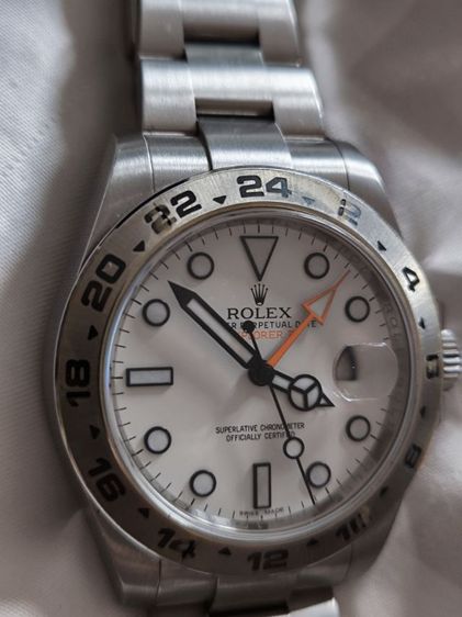 Rolex Explorer ii หน้าขาว เหมือนมือหนึ่ง รูปที่ 4