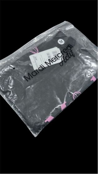 Mardi Mercredi Airlift Slim Fit Top Flowermardi  BlackPink ใส่ออกกำลังกายผ้าลื่น  รูปที่ 3