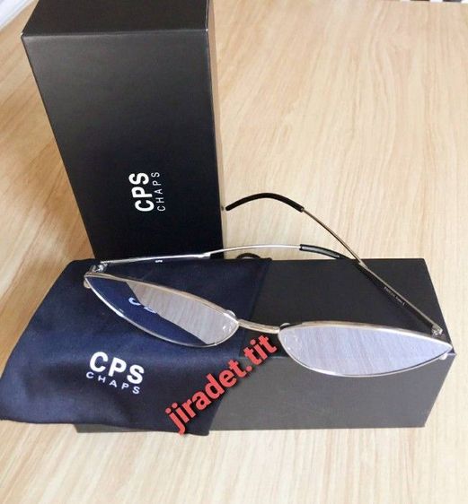แว่นกันแดดแบรนด์ CPS (CHAP) สินค้าใหม่สภาพดี ขนาดความยาวกรอบแว่นด้านหน้า14 cm.ขาแว่นยาว 14cm. บรรจุในกล่องสวยงาม ใช้งานน้อยครั้ง (Original) รูปที่ 6