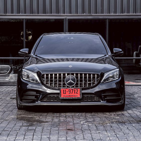 Mercedes-Benz C-Class 2019 C220 Sedan ดีเซล ไม่ติดแก๊ส เกียร์อัตโนมัติ ดำ รูปที่ 2