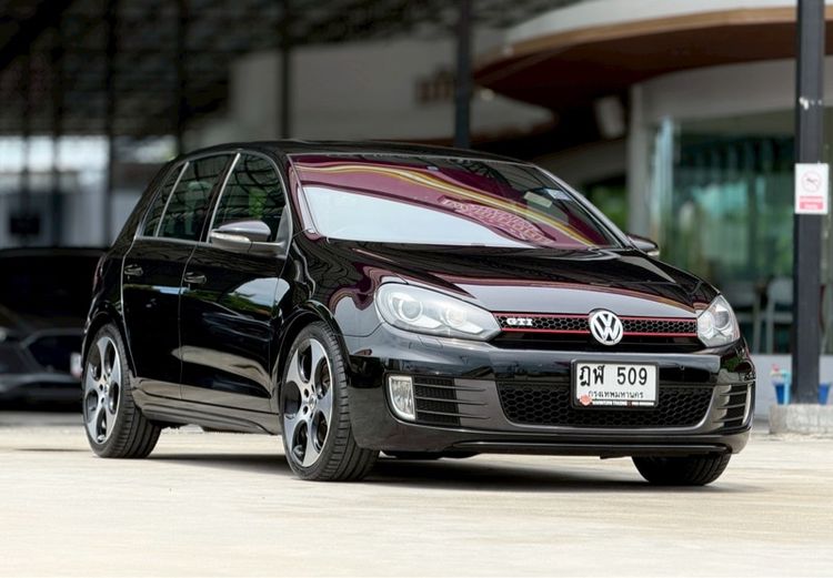 Volkswagen Golf 2010 2.0 GTI Sedan เบนซิน ไม่ติดแก๊ส เกียร์อัตโนมัติ ดำ รูปที่ 3
