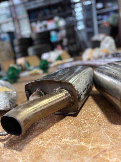 ท่อไอเสียคู่ type one for benz w205  รูปที่ 4